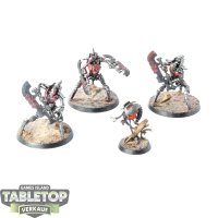 Necrons - 3x Skorpekh Destroyers - bemalt