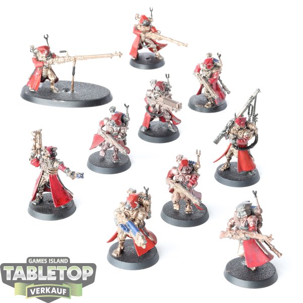 Adeptus Mechanicus - 10 Skitarii Rangers - bemalt