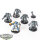 Space Marines - 5x Terminator Squad - teilweise bemalt
