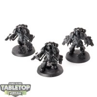 Space Marines - 3 x Primaris Aggressors - teilweise bemalt