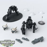 Tau Empire - XV95 Ghostkeel Battlesuit - teilweise bemalt