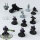 Tau Empire - 9x Fire Warriors Strike Team - teilweise bemalt