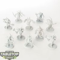 Death Guard - 10x Poxwalkers - teilweise bemalt