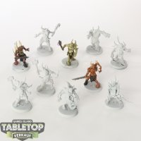 Death Guard - 10x Poxwalkers - teilweise bemalt