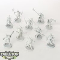 Death Guard - 10x Poxwalkers - teilweise bemalt