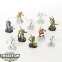 Death Guard - 10x Poxwalkers - teilweise bemalt