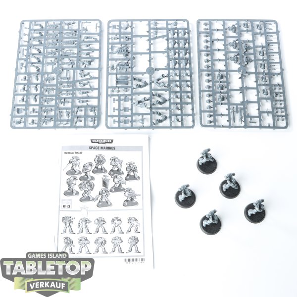 Space Wolves - 10 x Grey Hunters - teilweise gebaut