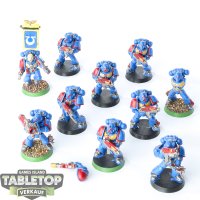 Space Marines - 10 x Tactical Squad klassisch - bemalt