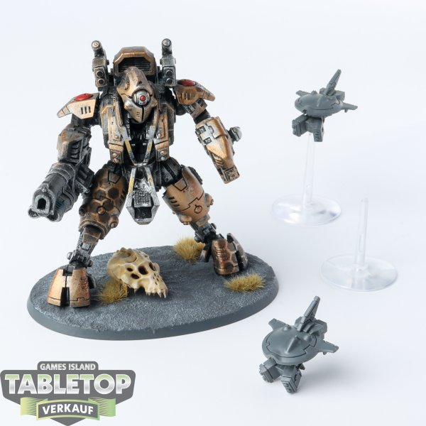 Tau Empire - XV95 Ghostkeel Battlesuit - bemalt