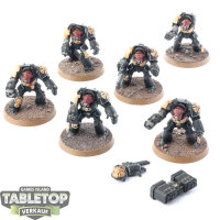Space Marines - 6x Terminator Squad klassisch - bemalt