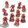 Blood Angels - 10 Primaris Intercessors - bemalt