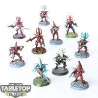 Drukhari - 10 x Kabalite Warriors klassisch - teilweise...