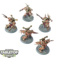 Chaos Space Marines - 5x Possessed - bemalt