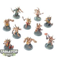 Death Guard - 10x Poxwalkers - bemalt