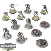 Necrons - 10x Necron Warriors - bemalt