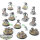 Necrons - 10x Necron Warriors - bemalt