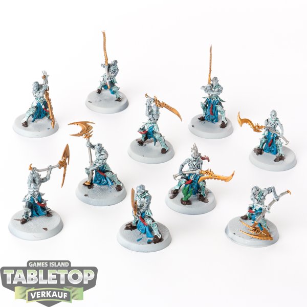 Idoneth Deepkin - 10x Namarti Thralls - bemalt