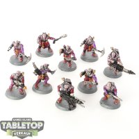 Genestealer Cults - 10 x Neophyte Hybrids - bemalt