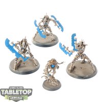 Necrons - 3x Skorpekh Destroyers - teilweise bemalt