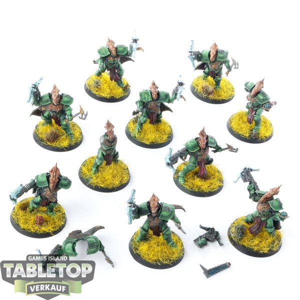 Stormcast Eternals - 10x Vanguard-Hunters - bemalt