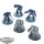Space Marines - 5x Terminator Squad klassisch - teilweise bemalt