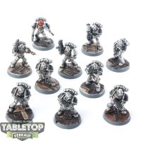 Space Marines - 10x Tactical Squad - bemalt