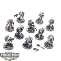 Space Marines - 10x Tactical Squad - bemalt