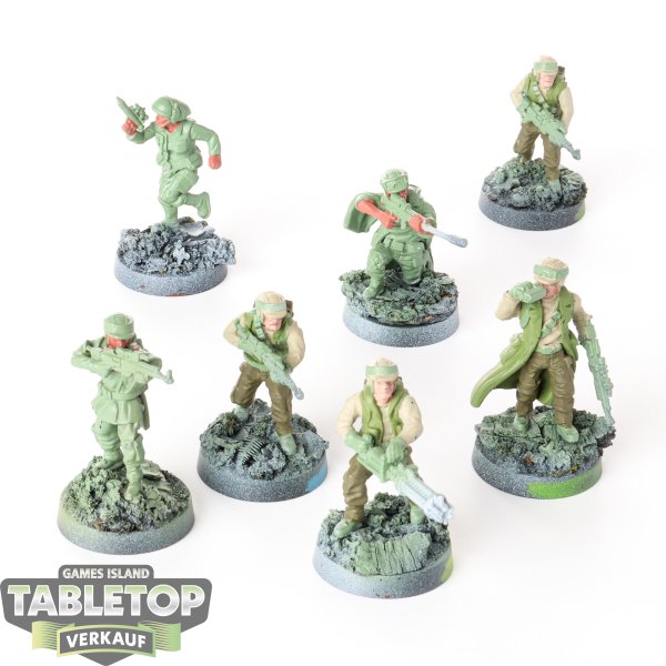 Star Wars: Legion - Rebellen - 7x Rebel Unit - grundiert