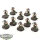 Necrons - 10x Necron Warriors - bemalt