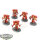 Blood Angels - 5x Assault Marines - bemalt