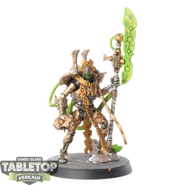 Necrons - Overlord with Tachyon Arrow - bemalt