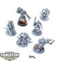 Orks - 5x Ork Nobz - unbemalt