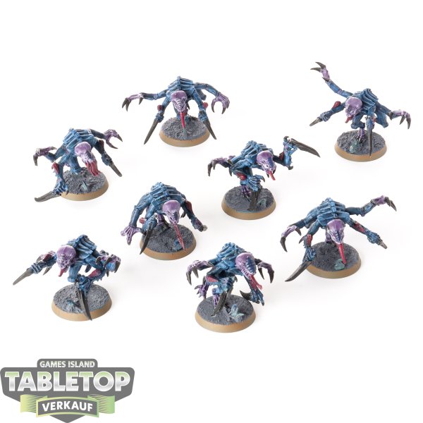 Genestealer Cults - 8x Genestealers - bemalt