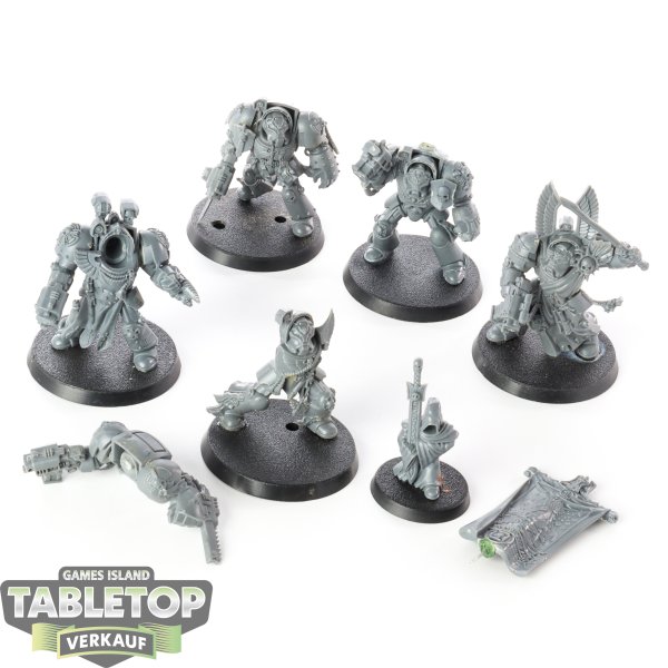 Dark Angels - 5 Deathwing Terminators - unbemalt