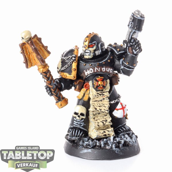 Black Templars - Chaplain Klassisch - bemalt