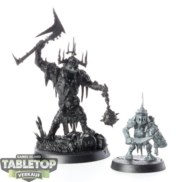 Orruk Warclans - Killaboss & Stab-grot - teilweise bemalt