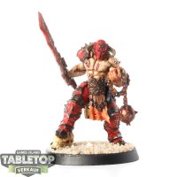 Blades of Khorne - Slaughterpriest with Hackblade and...