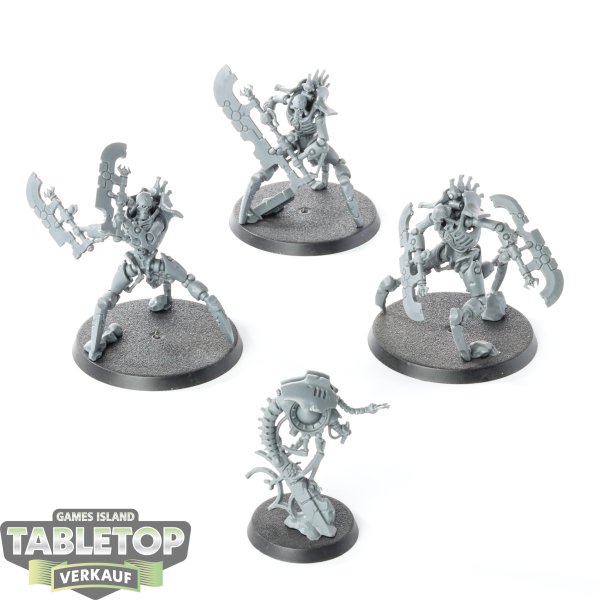 Necrons - 3 x Skorpekh Destroyers - unbemalt