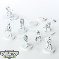 Rebellen - 7 x Rebel Veterans - grundiert