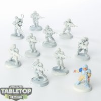 Astra Militarum - 10 x Cadian Shock Troops klassisch -...