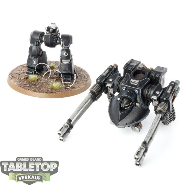 Horus Heresy - Iron Hands Legion Deredeo Dreadnought klassisch - bemalt