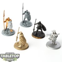 Stormcast Eternals - 5 x Vindictors - teilweise bemalt