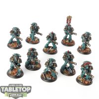 Horus Heresy - 10x Sons of Horus MKIV Volkite Squad - bemalt