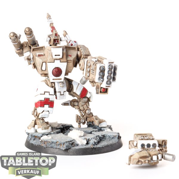 Tau Empire - XV88 Broadside Battlesuit - bemalt