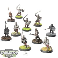 HdR Figuren - Böse - 10 Uruk-hai Warrior - teilweise...