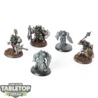 Dark Angels - 5x Deathwing Knights Klassisch - teilweise...