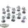 Space Wolves - 10 x Grey Hunters - teilweise bemalt