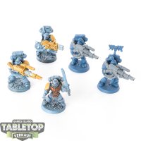 Space Wolves - 5 x Devastator Squad - teilweise bemalt