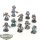 Space Wolves - 10 x Grey Hunters - teilweise bemalt