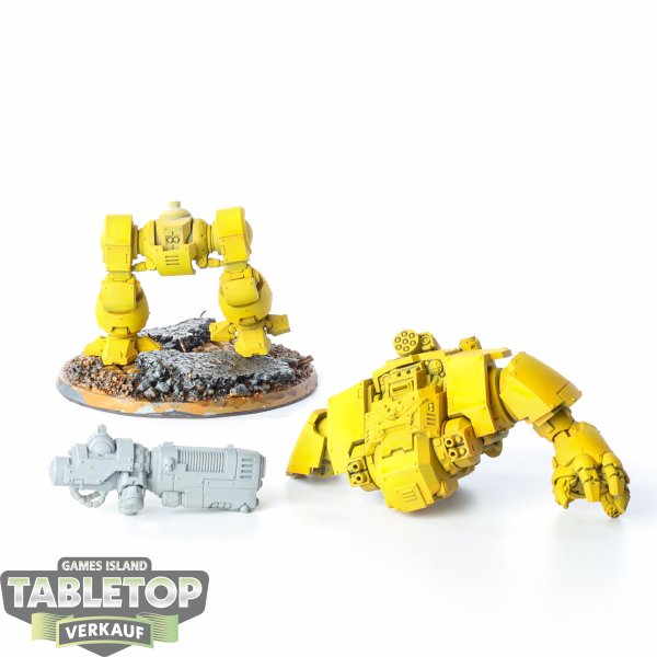 Space Marines - Primaris Redemptor Dreadnought - teilweise bemalt